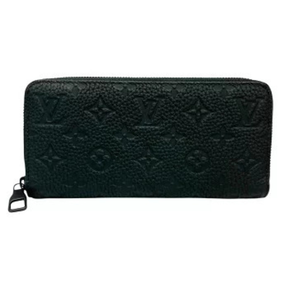 LOUIS VUITTON Taurillon Monogram Zippy Wallet Horizontal Round Zipper Long